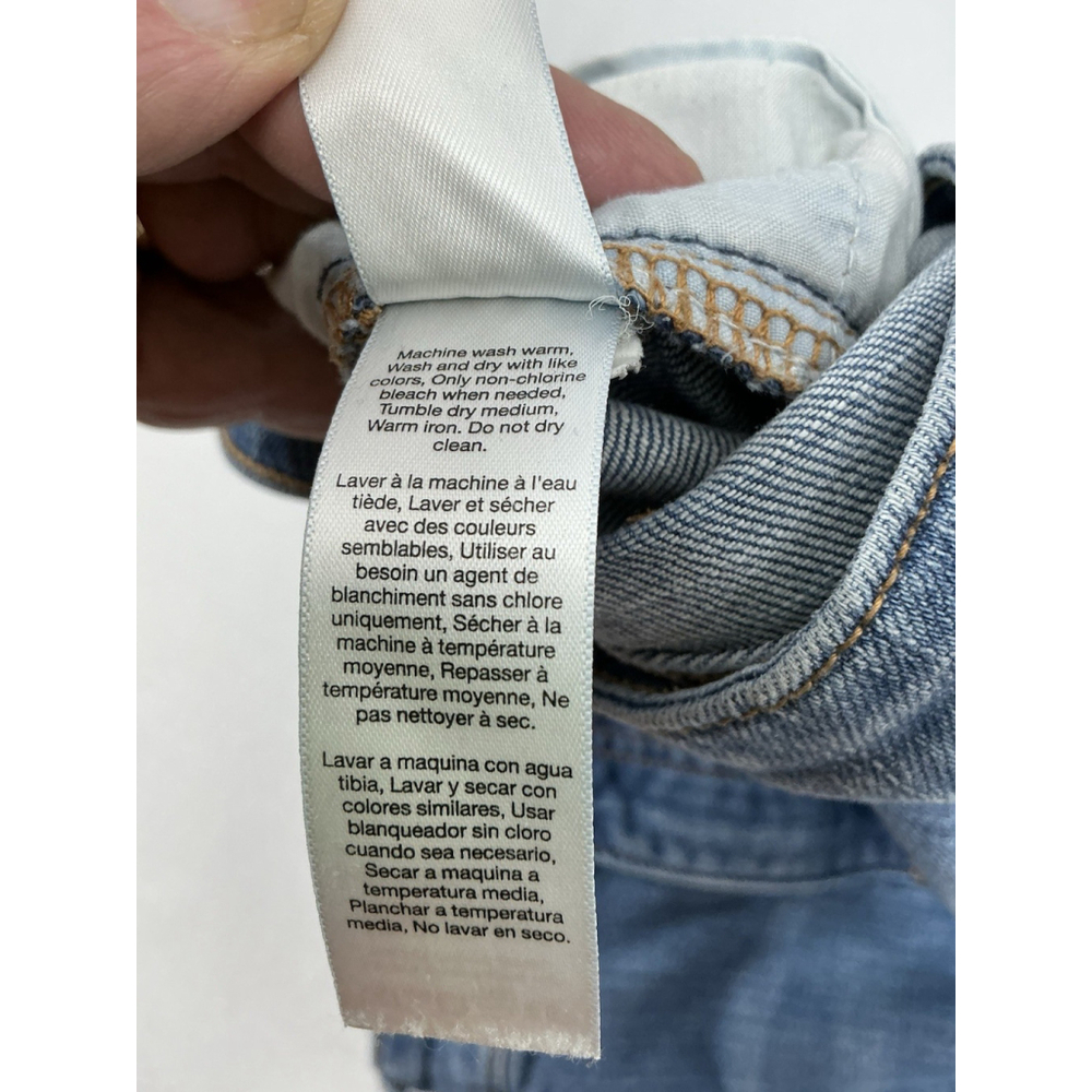 Womans Excellent Condition Gap Premium Skinny Blue Jeans 12/31S 0128/B-3 - Picture 4 of 9